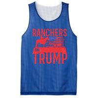 Ranchers For Trump Conservative Republican Support President Gift Mesh Reversible Basketball Jersey Tank