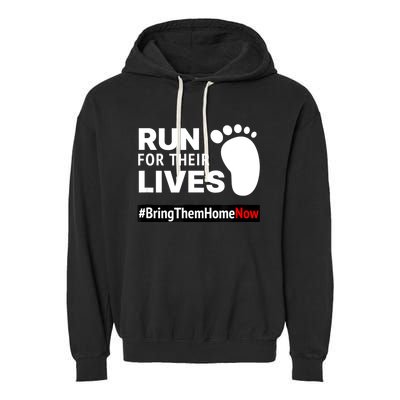 Run For Their Lives Garment-Dyed Fleece Hoodie