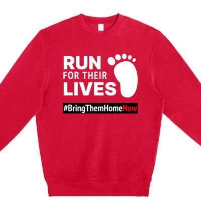 Run For Their Lives Premium Crewneck Sweatshirt