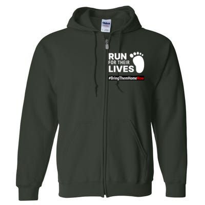 Run For Their Lives Full Zip Hoodie