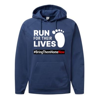 Run For Their Lives Performance Fleece Hoodie