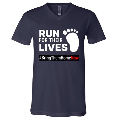 Run For Their Lives V-Neck T-Shirt