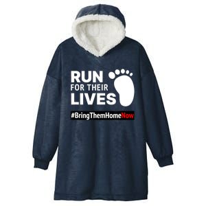 Run For Their Lives Hooded Wearable Blanket