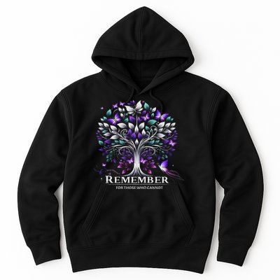 Remember For Those Who Cannot Alzheimer's Awareness Hoodie