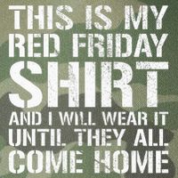 Red Friday Until They All Come Home Military Support Legacy Tie Dye Trucker Hat
