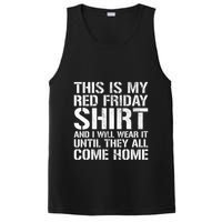Red Friday Until They All Come Home Military Support PosiCharge Competitor Tank