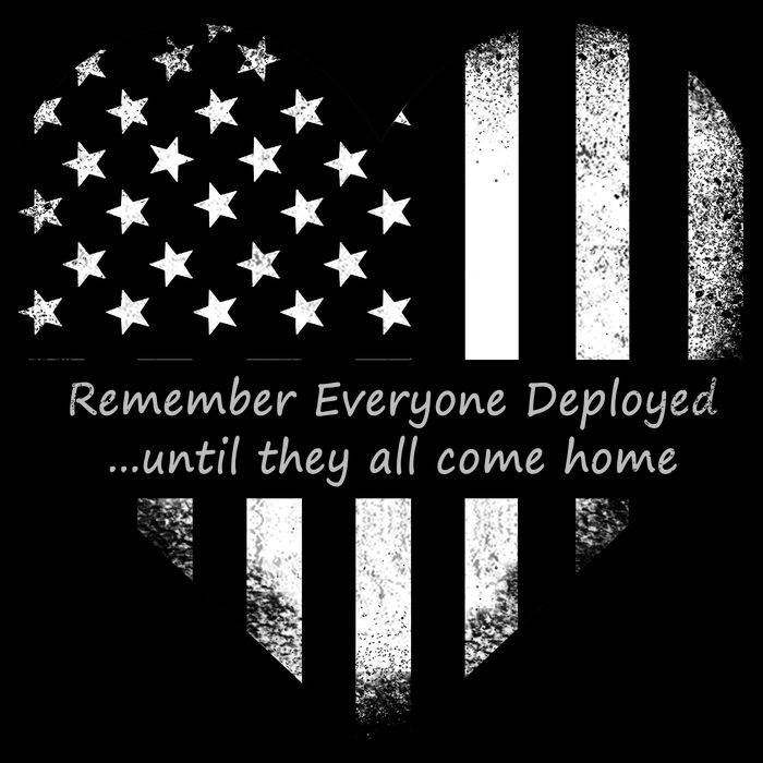 Red Friday Until They Come Home US Flag Heart Performance Shirt