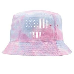 Red Friday Until They Come Home US Flag Heart Tie-Dyed Bucket Hat