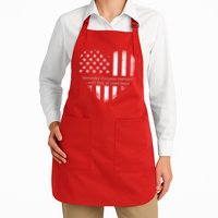 Red Friday Until They Come Home US Flag Heart Apron