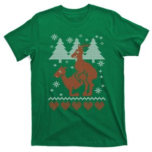 Reindeer Funny Ugly Christmas T-Shirt