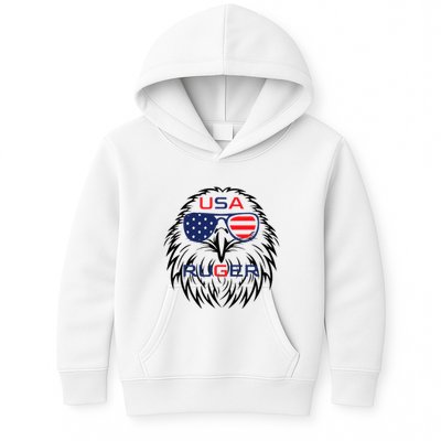 Ruger Family Us Usa American Flag Kids Hoodie