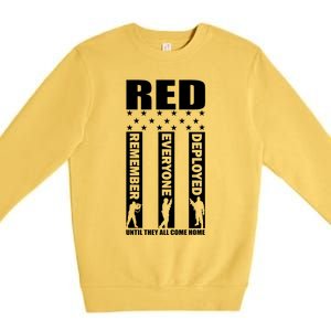 Red Friday Until They All Come Home Premium Crewneck Sweatshirt