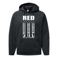 Red Friday Until They All Come Home Performance Fleece Hoodie