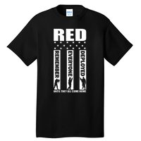 Red Friday Until They All Come Home Tall T-Shirt