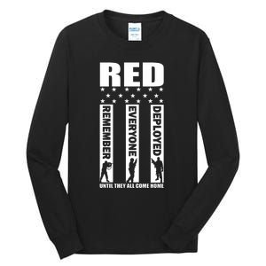 Red Friday Until They All Come Home Tall Long Sleeve T-Shirt