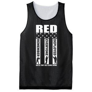 Red Friday Until They All Come Home Mesh Reversible Basketball Jersey Tank