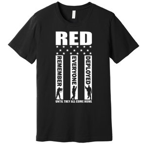 Red Friday Until They All Come Home Premium T-Shirt