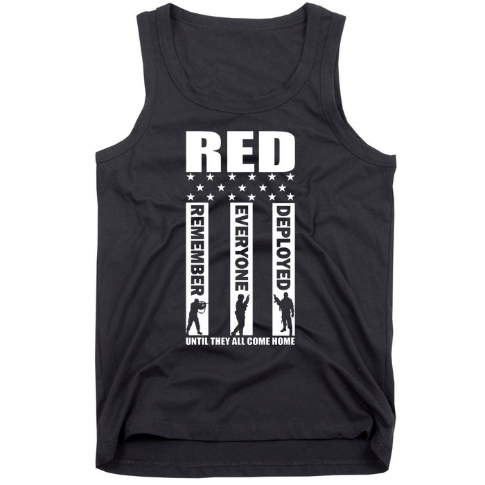 Red Friday Until They All Come Home Tank Top