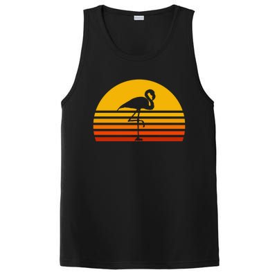 Retro Flamingo Vintage Sunset Flamingo Great Gift PosiCharge Competitor Tank