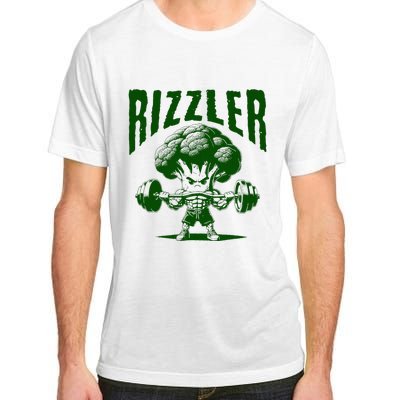 Rizzler Funny Vintage Buff Broccoli Viral Influencer Slang Adult ChromaSoft Performance T-Shirt