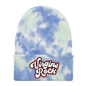 Rocks Funny Virginity Tie Dye 12in Knit Beanie