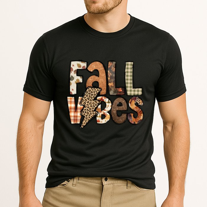 Retro Fall Vibes Autumn Cooling Performance Crew T-Shirt
