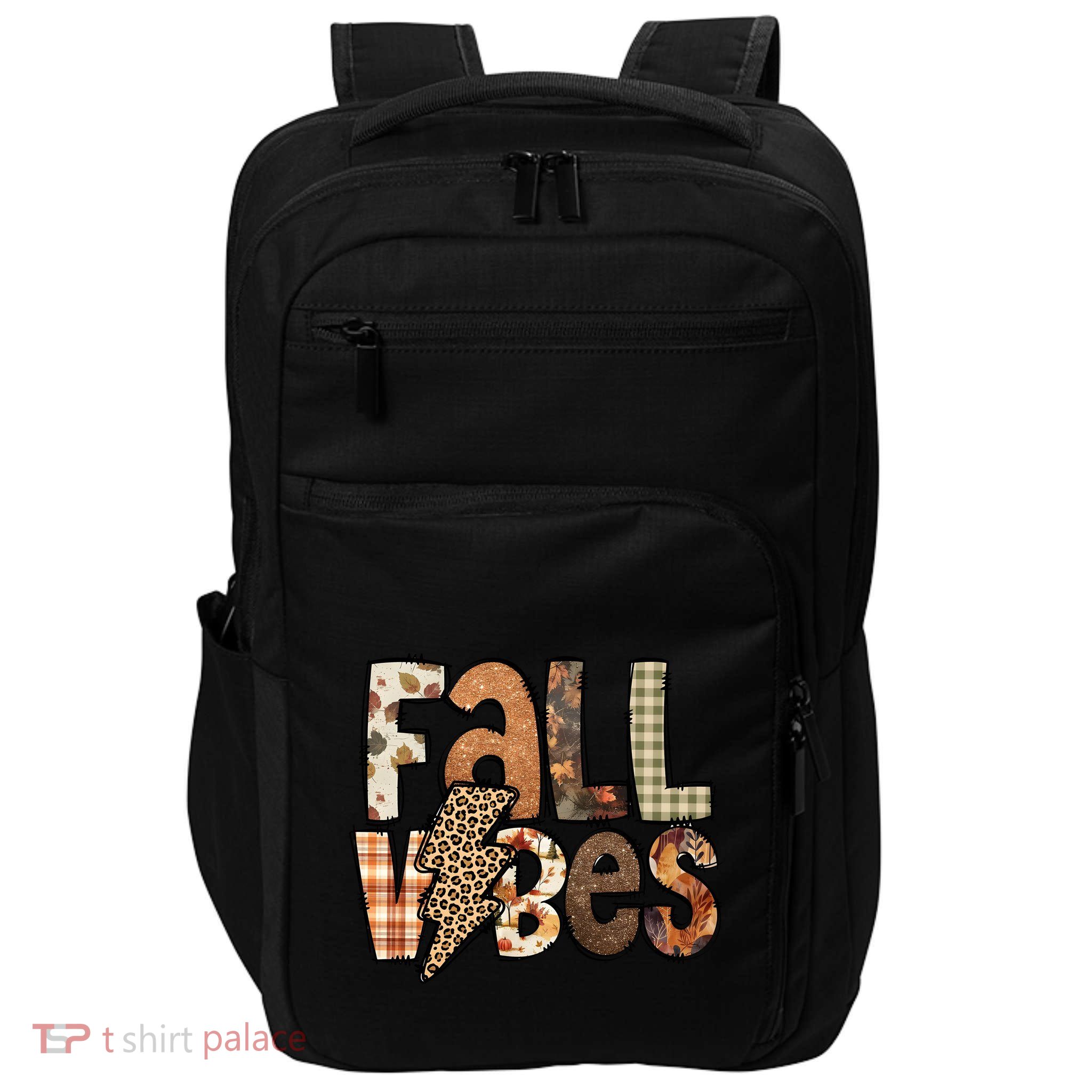 Retro Fall Vibes Autumn Impact Tech Backpack