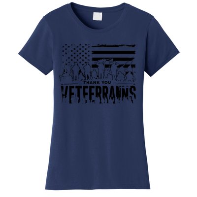 Red Friday Veterans Girls Memorial Day Kids Patriotic Women Women's T-Shirt