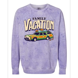 Roadtrip! Family Vacation Griswold Station Wago Colorblast Crewneck Sweatshirt