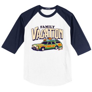 Roadtrip! Family Vacation Griswold Station Wago Baseball Sleeve Shirt