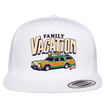 Roadtrip! Family Vacation Griswold Station Wago Flatbill Hat