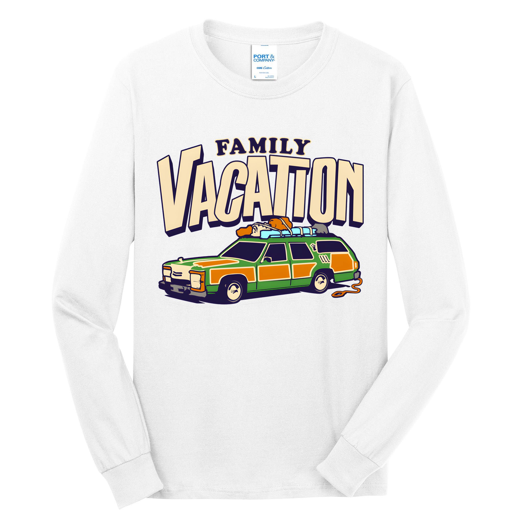 Roadtrip! Family Vacation Griswold Station Wago Tall Long Sleeve T-Shirt