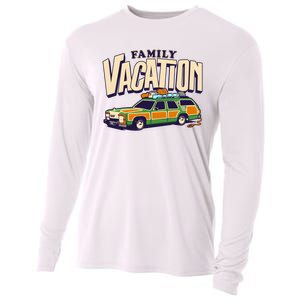 Roadtrip! Family Vacation Griswold Station Wago Cooling Performance Long Sleeve Crew