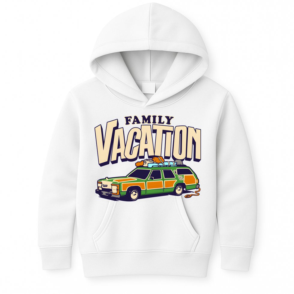 Roadtrip! Family Vacation Griswold Station Wago Kids Hoodie