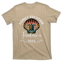 Retro Family Vacation Jamaica 2025 Beach Turtle T-Shirt