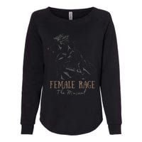 Retro Female Vintage Style Rage Womens California Wash Sweatshirt