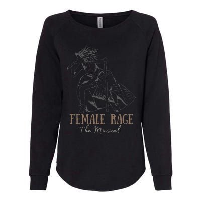 Retro Female Vintage Style Rage Womens California Wash Sweatshirt