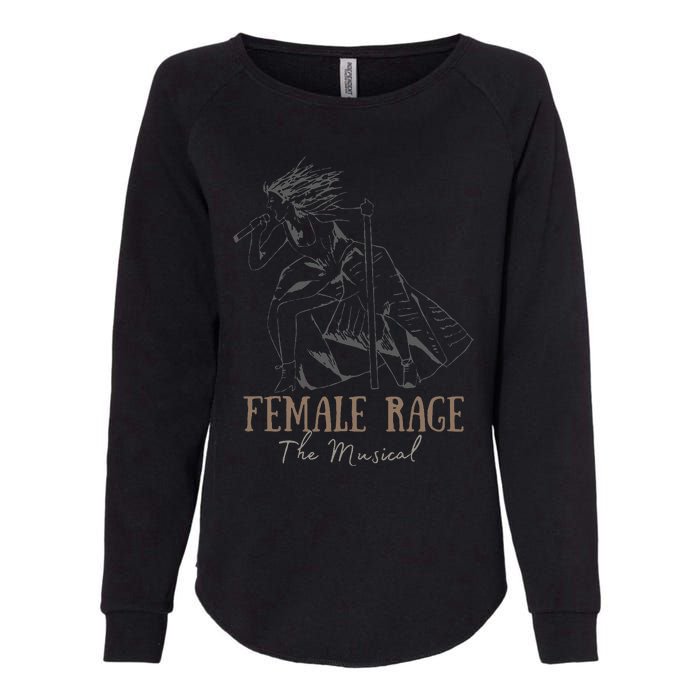 Retro Female Vintage Style Rage Womens California Wash Sweatshirt