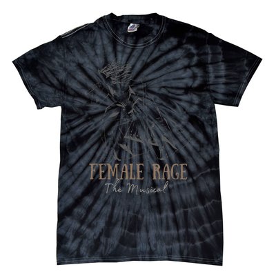 Retro Female Vintage Style Rage Tie-Dye T-Shirt