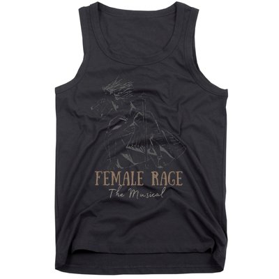 Retro Female Vintage Style Rage Tank Top