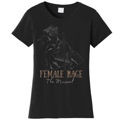 Retro Female Vintage Style Rage Women's T-Shirt