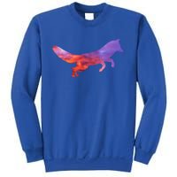 Red Fox With Evening Red Fox Gift Sweatshirt