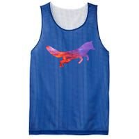 Red Fox With Evening Red Fox Gift Mesh Reversible Basketball Jersey Tank