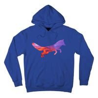 Red Fox With Evening Red Fox Gift Tall Hoodie