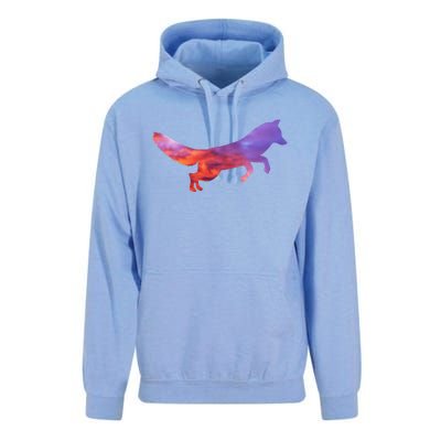 Red Fox With Evening Red Fox Gift Unisex Surf Hoodie