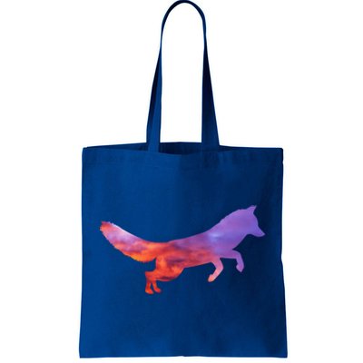 Red Fox With Evening Red Fox Gift Tote Bag