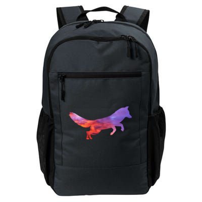 Red Fox With Evening Red Fox Gift Daily Commute Backpack