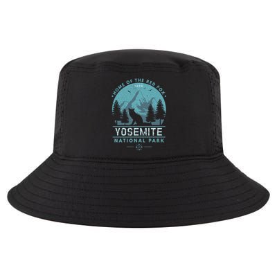 Red Fox Wilderness Gift Yosemite National Park California Cool Comfort Performance Bucket Hat