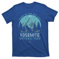 Red Fox Wilderness Gift Yosemite National Park California T-Shirt