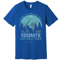 Red Fox Wilderness Gift Yosemite National Park California Premium T-Shirt